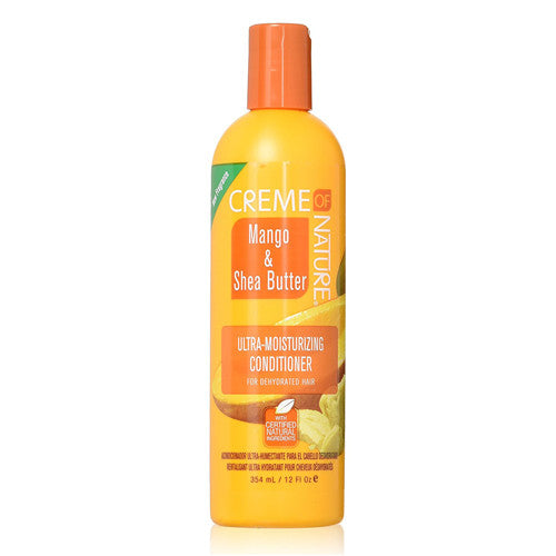 Creme Of Nature Mango And Shea Butter Ultra Moisturizing Hair Conditioner, 12 Oz